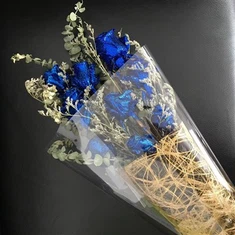 Rotlle de cel·lofana de flors Opp